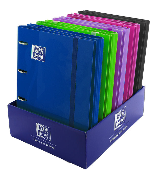 EXPOSITOR 10 CARPEBLOCS OXFORD A4 4A RECAMBIO 100H 5MM CLAS | 1 UNIDADES | (OXFORD)