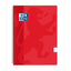 Bloc Folio Fº 80H PP Horizontal Rojo Oxford