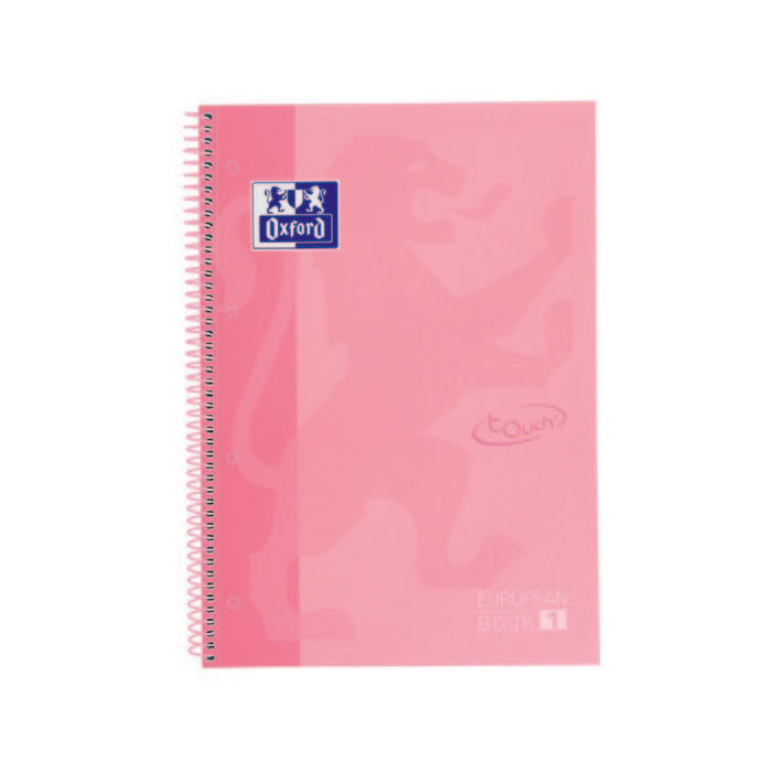 Bloc Espiral Estándar Liso 80H 90g | Oxford | Cartón | Formato Estándar | Pack 5 Unidades