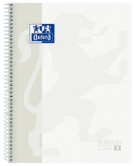 Bloc Espiral Estándar Liso 80H 90g | Oxford | Cartón | Formato Estándar | Pack 5 Unidades