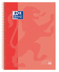 Bloc Espiral Estándar Liso 80H 90g | Oxford | Cartón | Formato Estándar | Pack 5 Unidades