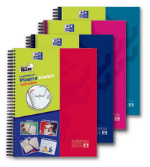Bloc Espiral Estándar Liso 120H 90g | Oxford | Cartón | Formato Estándar | Pack 5 Unidades