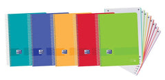 Bloc Espiral Estándar Liso 160H 90g | Oxford | Polipropileno | Formato Estándar | Pack 1 Unidades