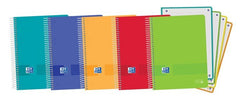 Bloc Espiral Estándar Liso 120H 90g | Oxford | Polipropileno | Formato Estándar | Pack 1 Unidades