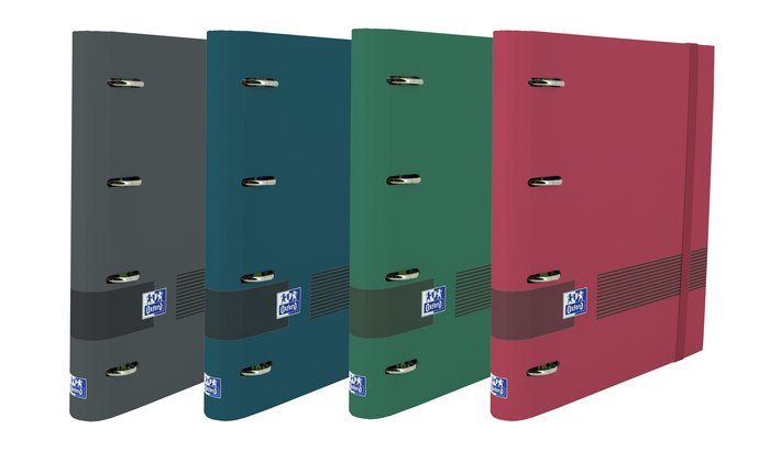 CARPEBLOC EUROPEANBINDER OXF&YOU TE A4+ CUADRO 5X5 PIZ W&E | 1 UNIDADES | (OXFORD) Imagen principal del producto