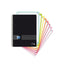 Paq/4 cuaderno espiral a5+ 160h 90g. cuad.5x5 ebook8 live&go color negro