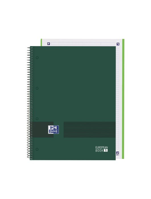 Bloc Espiral Estándar Liso 90g | Oxford | Cartón | Formato Estándar | Pack 5 Unidades Imagen principal del producto
