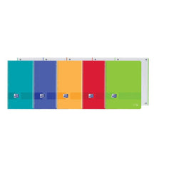 Bloc Espiral Estándar Liso 80H 90g | Oxford | Polipropileno | Formato Estándar | Pack 5 Unidades