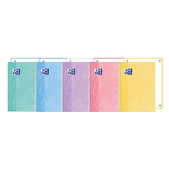 Bloc Espiral Estándar Liso 80H 90g | Oxford | Cartón | Formato Estándar | Pack 5 Unidades
