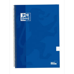 Bloc Espiral A4 Liso 80H 90g | Oxford | Cartón | Formato A4 | Pack 5 Unidades