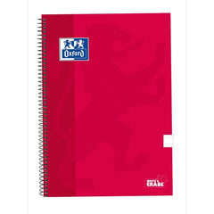 Bloc Espiral A4 Liso 80H 90g | Oxford | Cartón | Formato A4 | Pack 5 Unidades