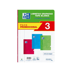 Bloc Espiral Estándar Liso 48H 90g | Oxford | Cartón | Formato Estándar | Pack 1 Unidades