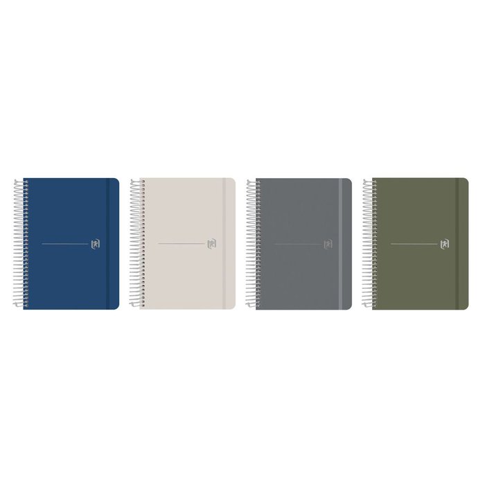 Cuaderno Oxford Espiral B5 Executive Rayado Dots Surtidos