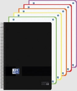 Cuadernos espiral a4 120 hojas Oxford Pack 5 Imagen principal del producto