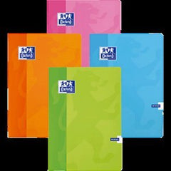 Bloc Espiral Estándar Liso 48H 90g | Oxford | Cartón | Formato Estándar | Pack 10 Unidades