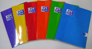 Bloc Espiral Estándar Liso 48H 90g | Oxford | Cartón | Formato Estándar | Pack 5 Unidades Imagen principal del producto