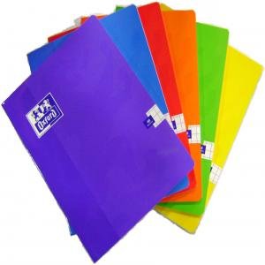 Bloc Espiral Estándar Liso 48H 90g | Oxford | Cartón | Formato Estándar | Pack 10 Unidades