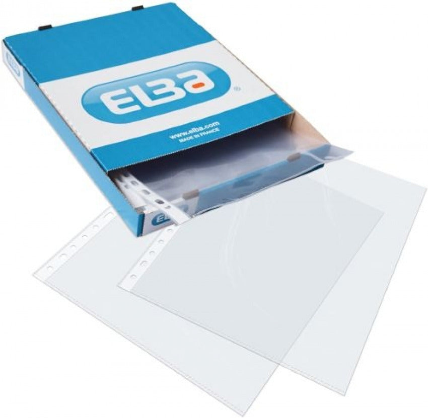 Caja 100 fundas portadocumentos a4 multitaladro polipropileno standard 80 mc piel naranja Imagen principal del producto