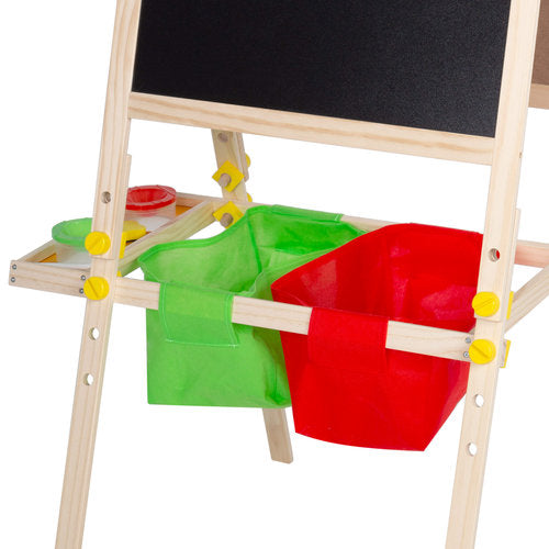 Pizarra pie 3 en 1 57x59x93 cm Woomax