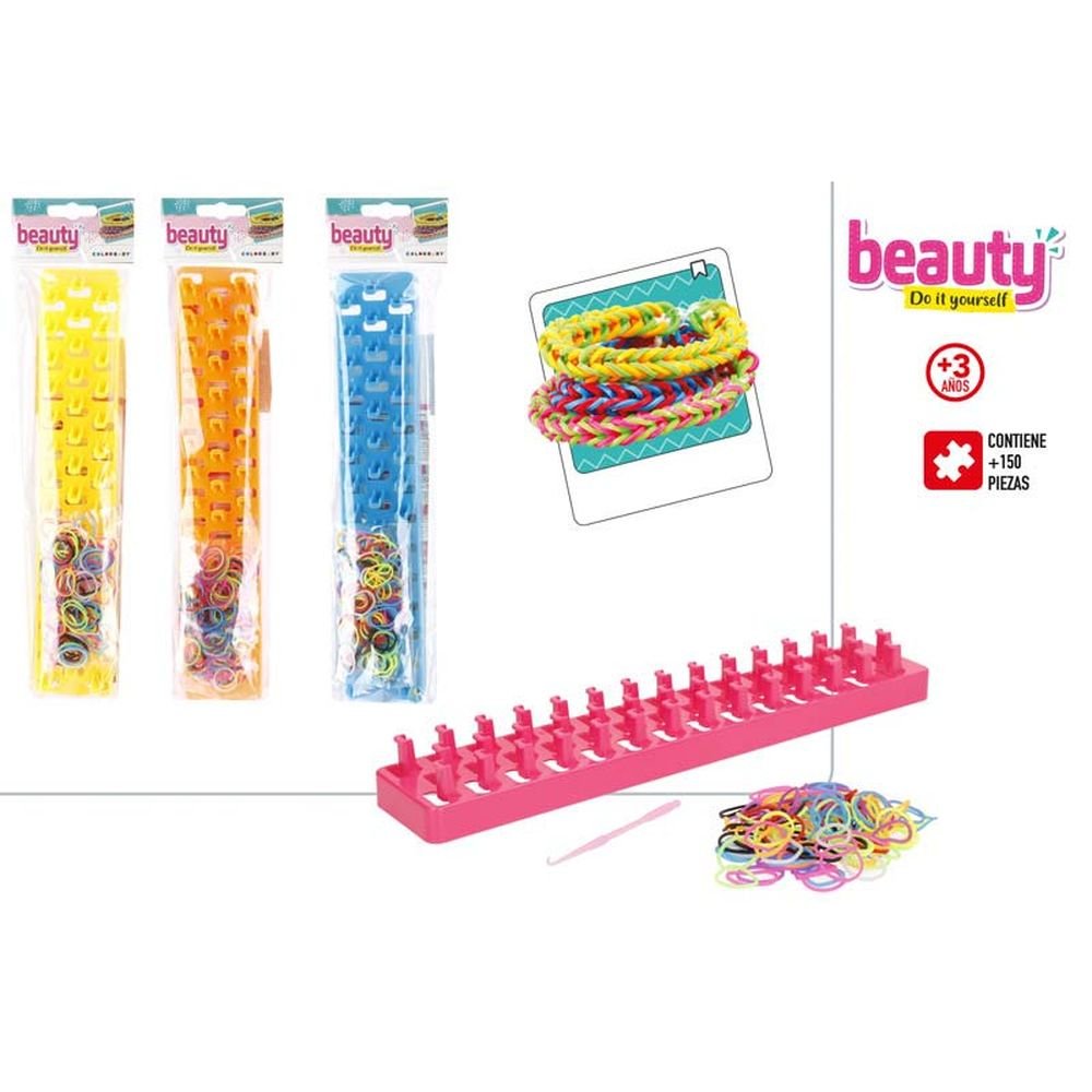 CREA TUS PULSERAS CON 150 BANDAS SURTIDOS | COLORBABY | ENVASE 24 UDS. UNIDAD | 18412842378503 Imagen principal del producto