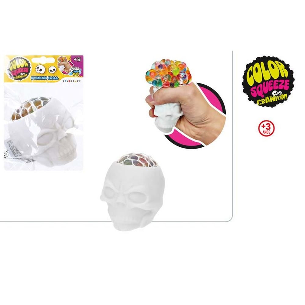 EXPOSITOR 20 FUN-BOLA SQUEEZY CALAVERA | COLORBABY | ENVASE 20 UDS. UNIDAD | 28412842378548 Imagen principal del producto