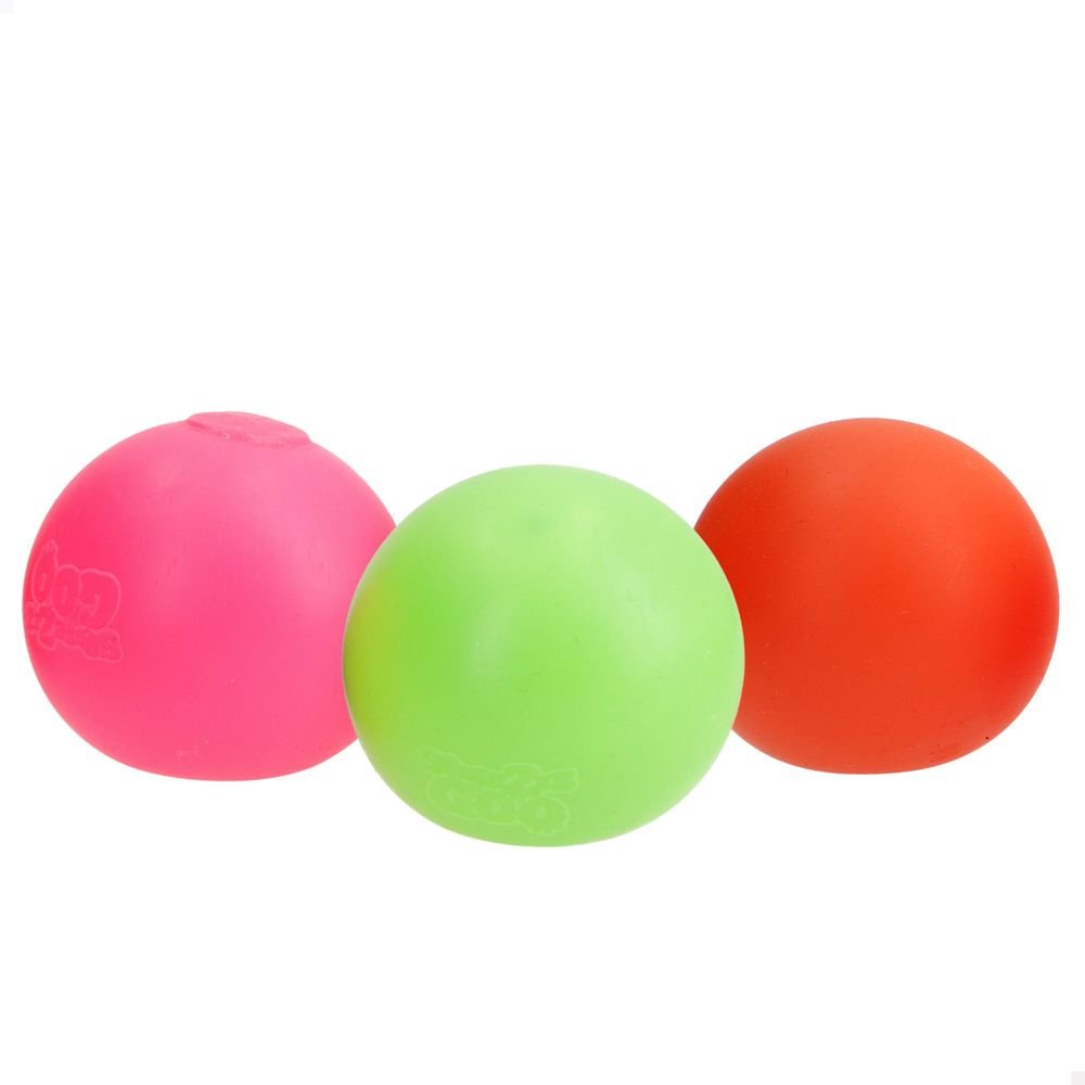 Expositor 12 Cajitas de 3 Bolas Squeezys Neon COLORBABY