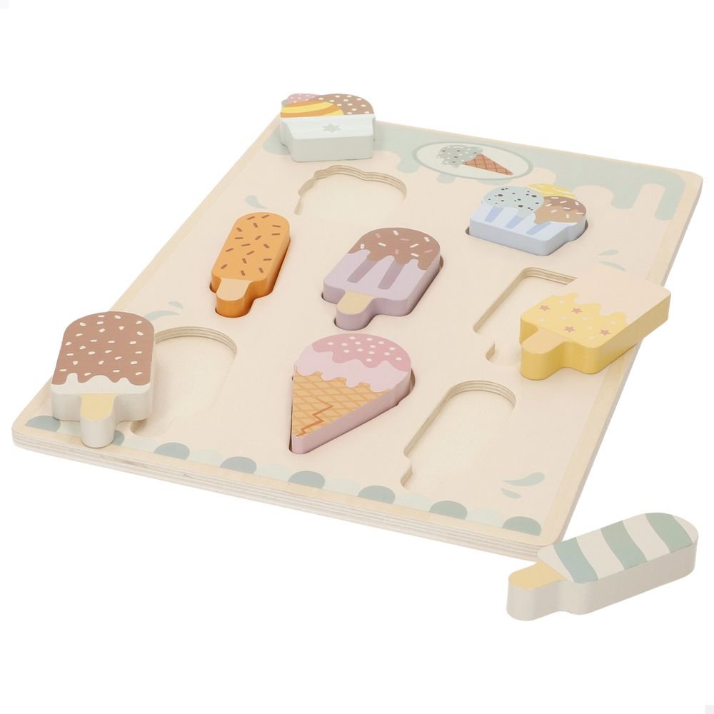 PUZZLE MADERA HELADOS 8 PIEZAS +24M WOOMAX | COLORBABY WOOMAX | 1 UNIDAD | 8412842392359 Imagen principal del producto
