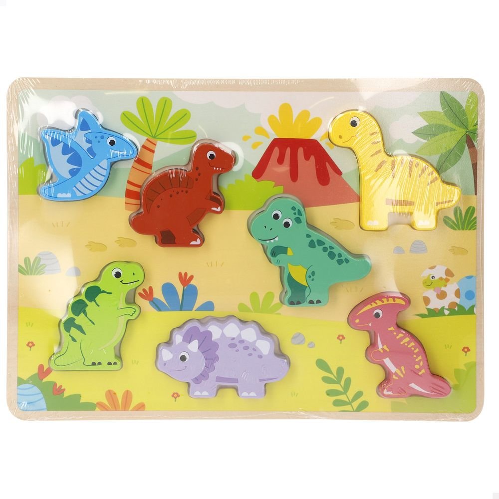 PUZZLE MADERA ANIMALES 7 FIGURAS SURTIDOS +24M WOOMAX | COLORBABY WOOMAX | 1 UNIDAD | 8412842392373 Imagen principal del producto