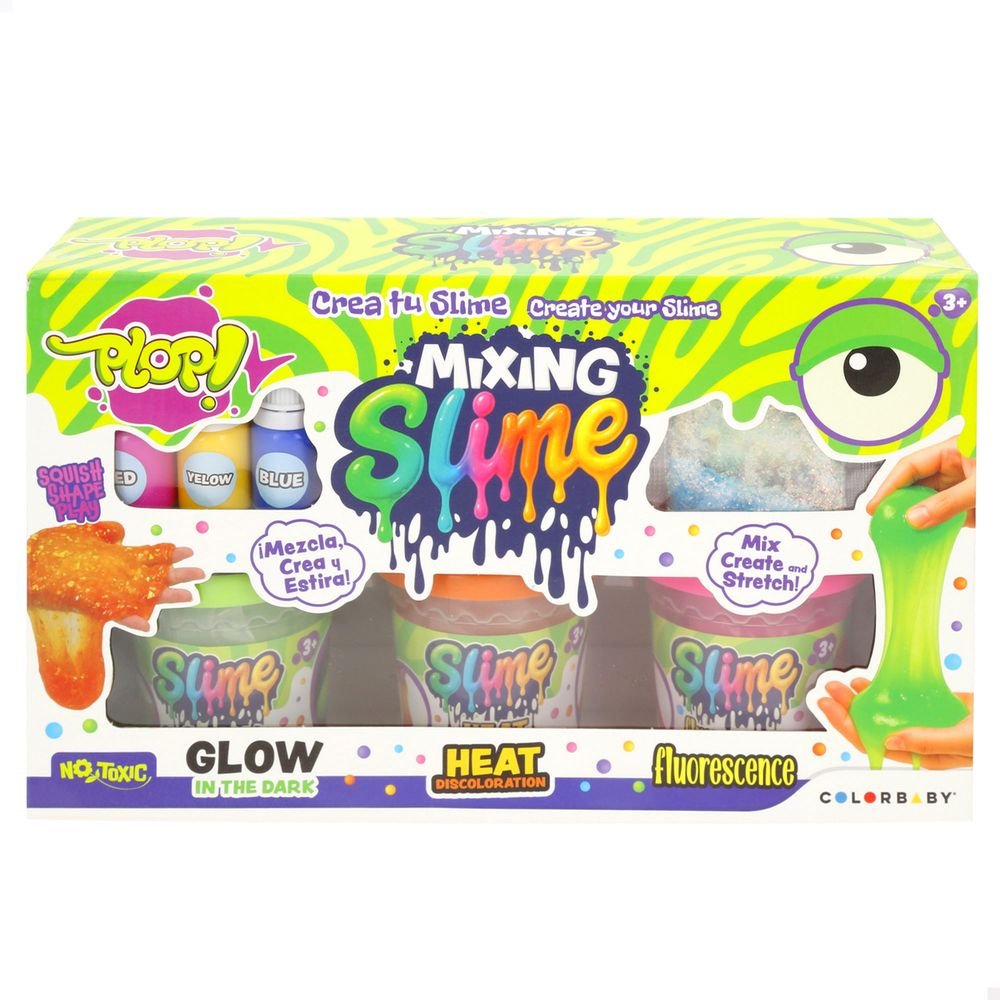Set 3 Botes Crea Tu Slime COLORBABY Imagen principal del producto