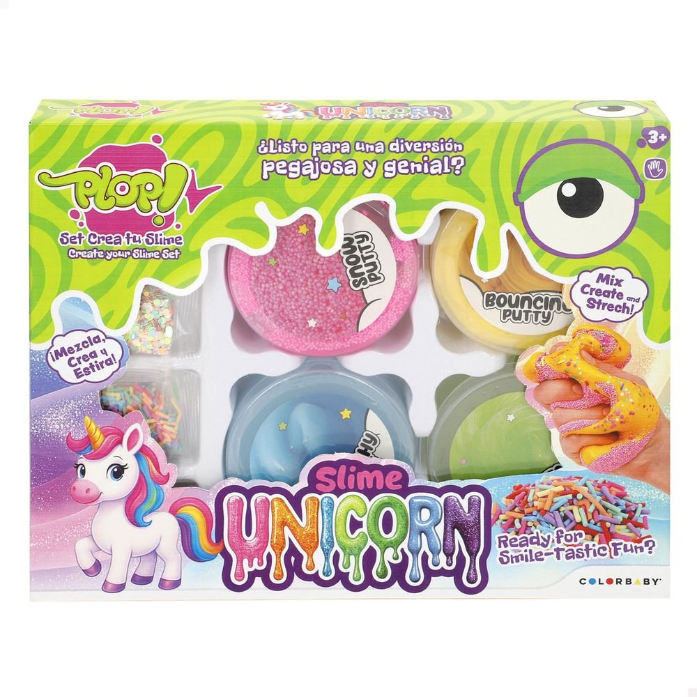 Set Crear Tu Slime Unicornio Marca Colorbaby Imagen principal del producto