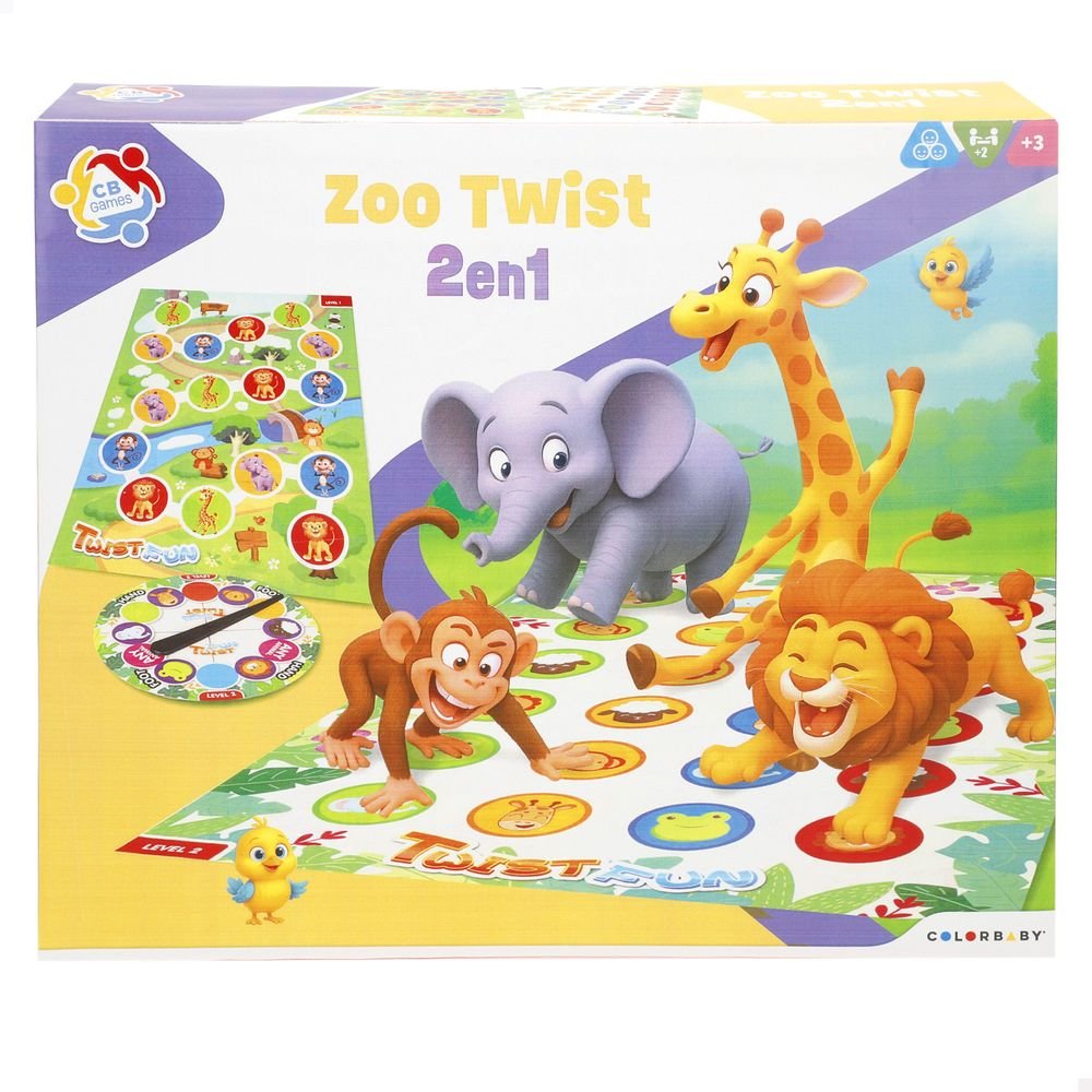 Juego Twist Animales 2 en 1 ColorBaby