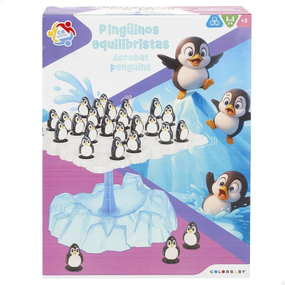 Juego Pinguinos Temblorosos Cb Games Marca COLORBABY