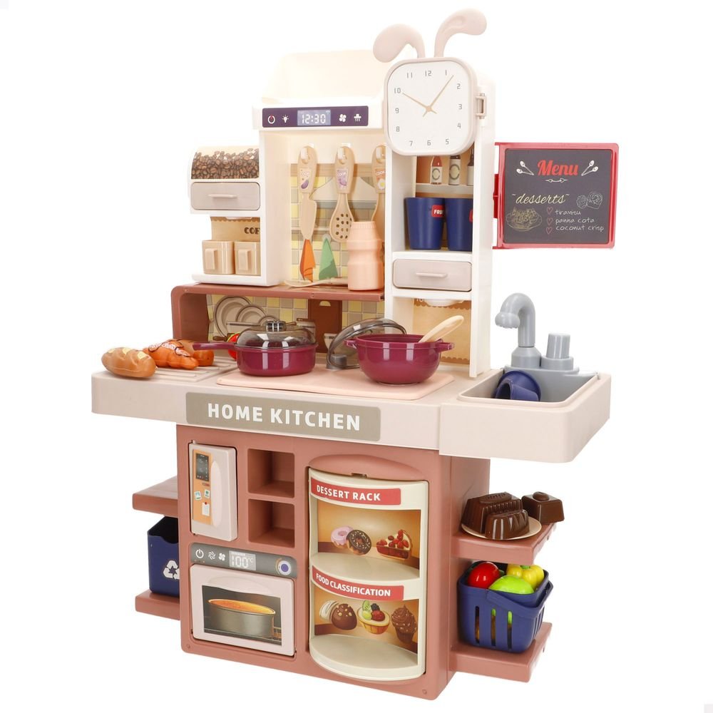Cocina eléctrica con luz, sonido y humo My Home Marca Colorbaby