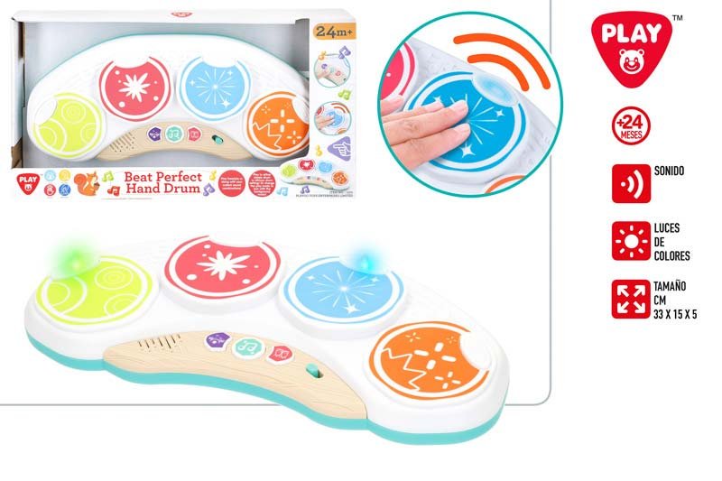 Xilofono eléctrico Playgo, marca Colorbaby, juego musical para niños