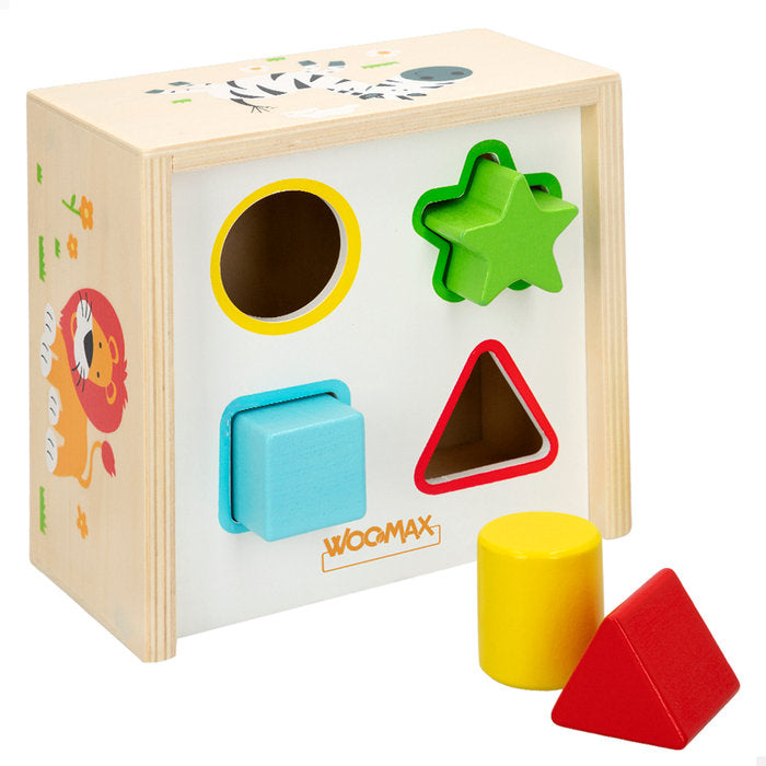Caja Formas Madera Woomax Marca COLORBABY WOOMAX Imagen principal del producto