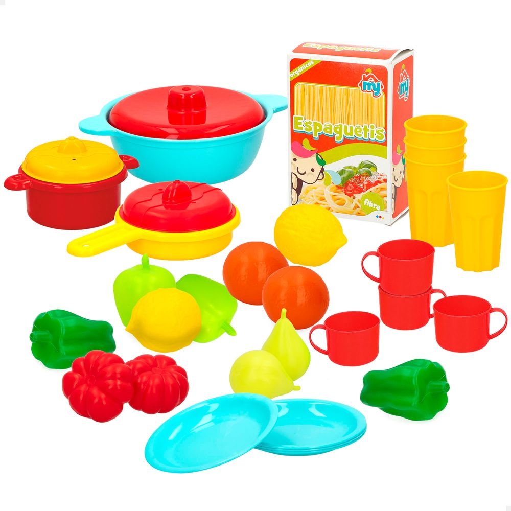 Maletín Accesorios Cocina y Comidas 31 Piezas Colorbaby Imagen principal del producto
