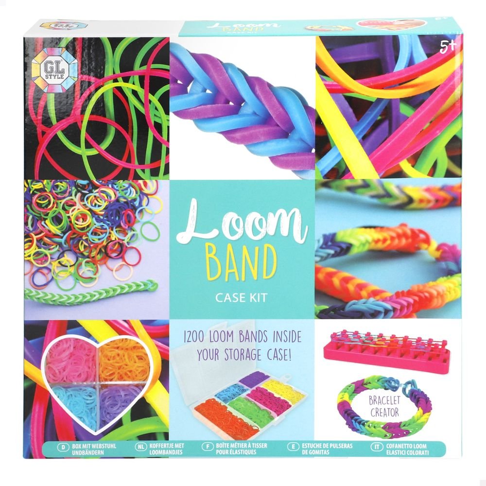 SET CREA TUS PULSERAS DE BANDAS | COLORBABY | 1 UNIDAD | 8412842477384 Imagen principal del producto