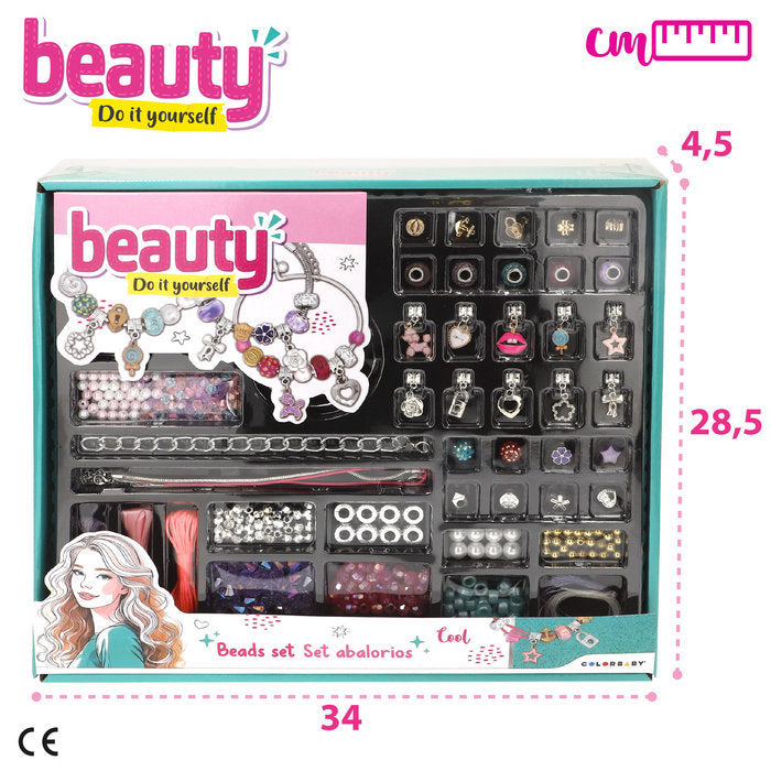 SET ABALORIOS CREA TUS JOYAS | COLORBABY | 1 UNIDAD | 8412842478541 Imagen principal del producto