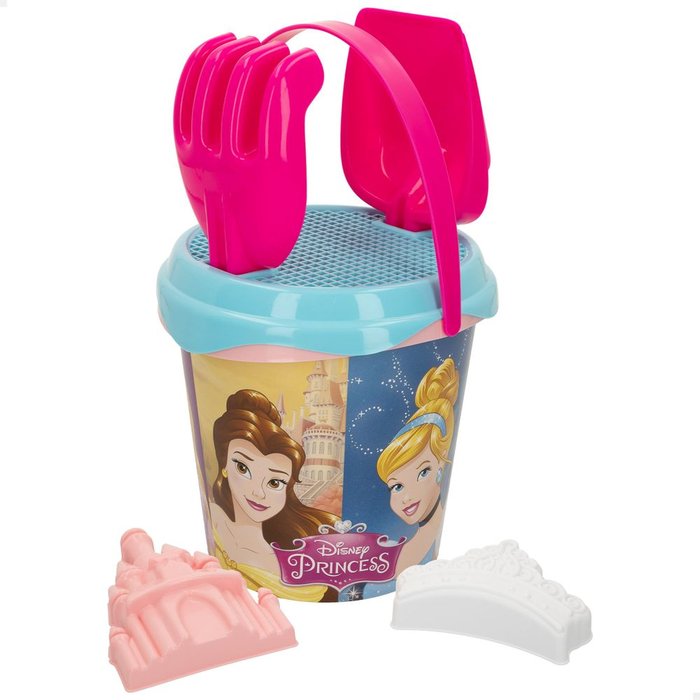 SET CUBO PLAYA + ACCESORIOS PRINCESAS DISNEY | COLORBABY | 1 UNIDAD | 8412842482098 Imagen principal del producto