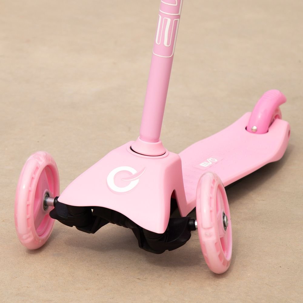 Patinete Evo-Scooter 3 ruedas rosa ColorBaby