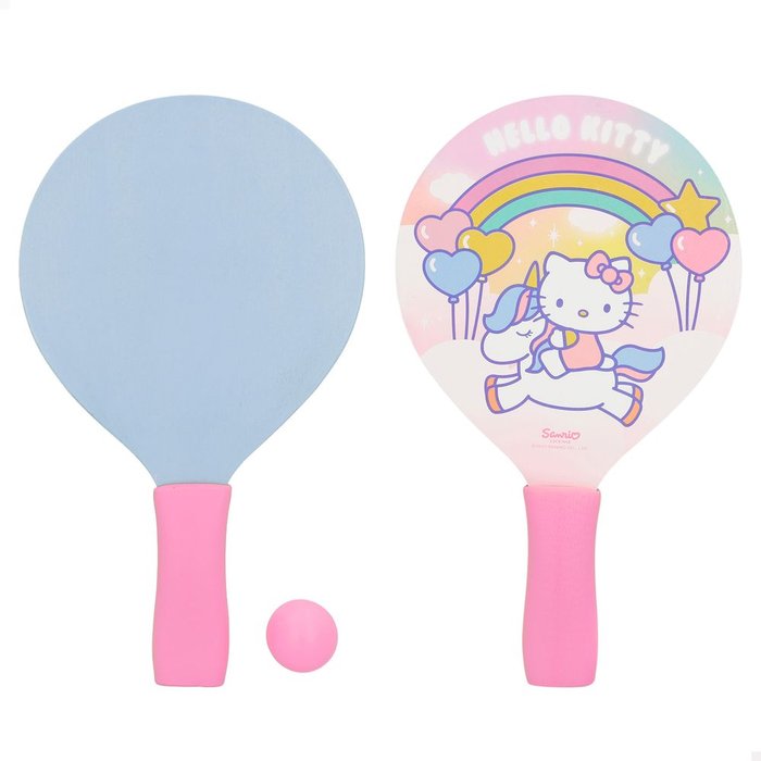 HELLO KITTY SET PALAS PLAYA MADERA | COLORBABY | 1 UNIDAD | 8412842773332