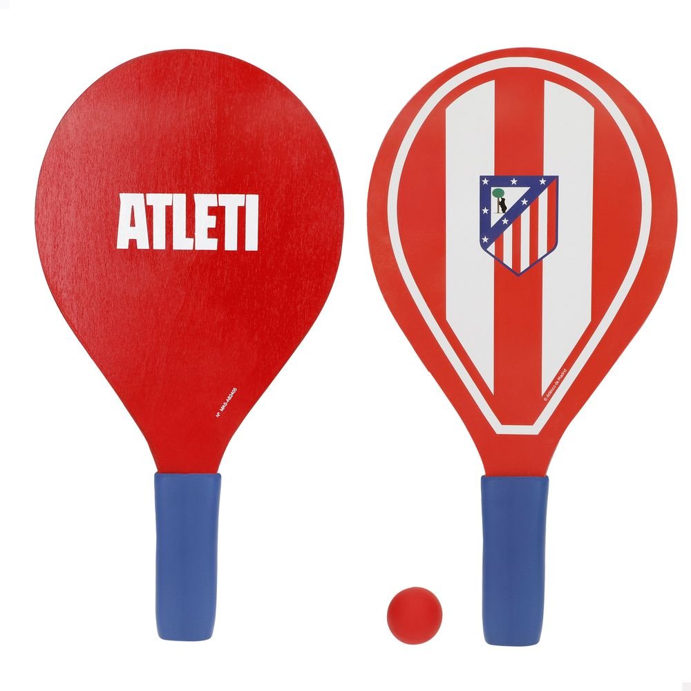 Set Palas Playa Madera con Bola Atleti Colorbaby Imagen principal del producto