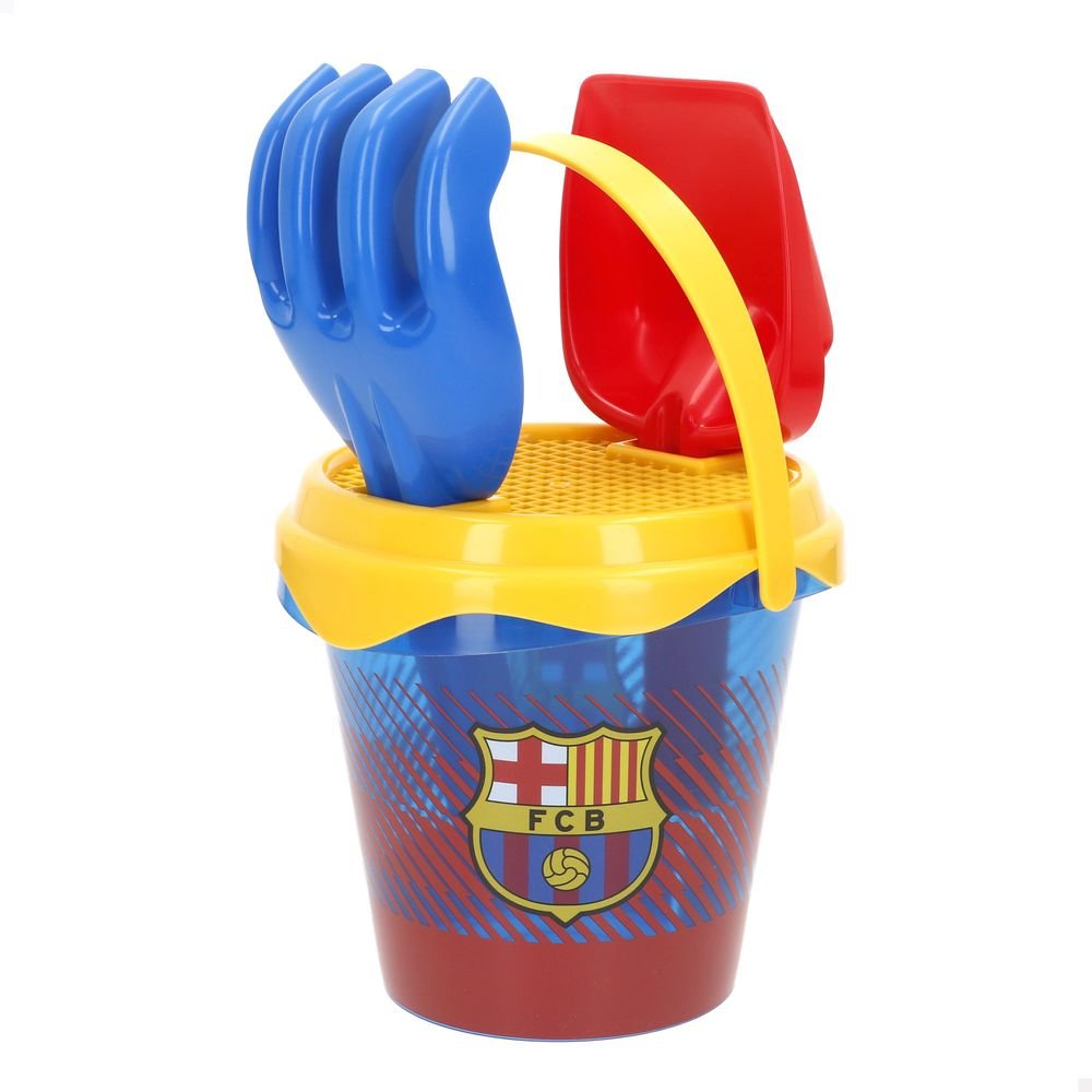 Set Cubo Playa Barça y Accesorios COLORBABY