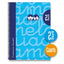 Cuaderno espiral 4º 80H 70 g 2,5 mm Azul Cuadrovía Extra Dura Lamela