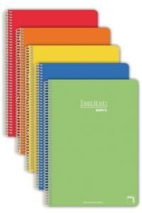 Paq/5 cuaderno 4º t.contracolada 80h 90gr 1r surtido Imagen principal del producto