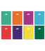 Paq/10 cuaderno espiral fº 80h 60g. liso tapa carton pacsa
