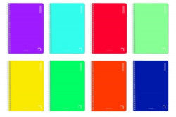 Cuaderno espiral pauta PACSA Pack 10 para estudio y oficina