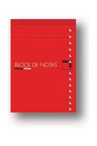 Paq/10 bloc notas con tapa 4º 80h 60gr 4x4 Imagen principal del producto
