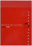 Paq/10 bloc notas con tapa 16º 80h 60gr 4x4