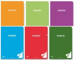 Libretas A5+ Cuadricula 3x3 PACSA Pack 6
